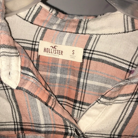 Plaid Hollister long sleeve - Picture 2 of 3